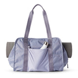 Purple lilac yoga tote bag for women with spacious interior compartments #lilac