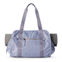 Purple lilac yoga tote bag for women with spacious interior compartments #lilac
