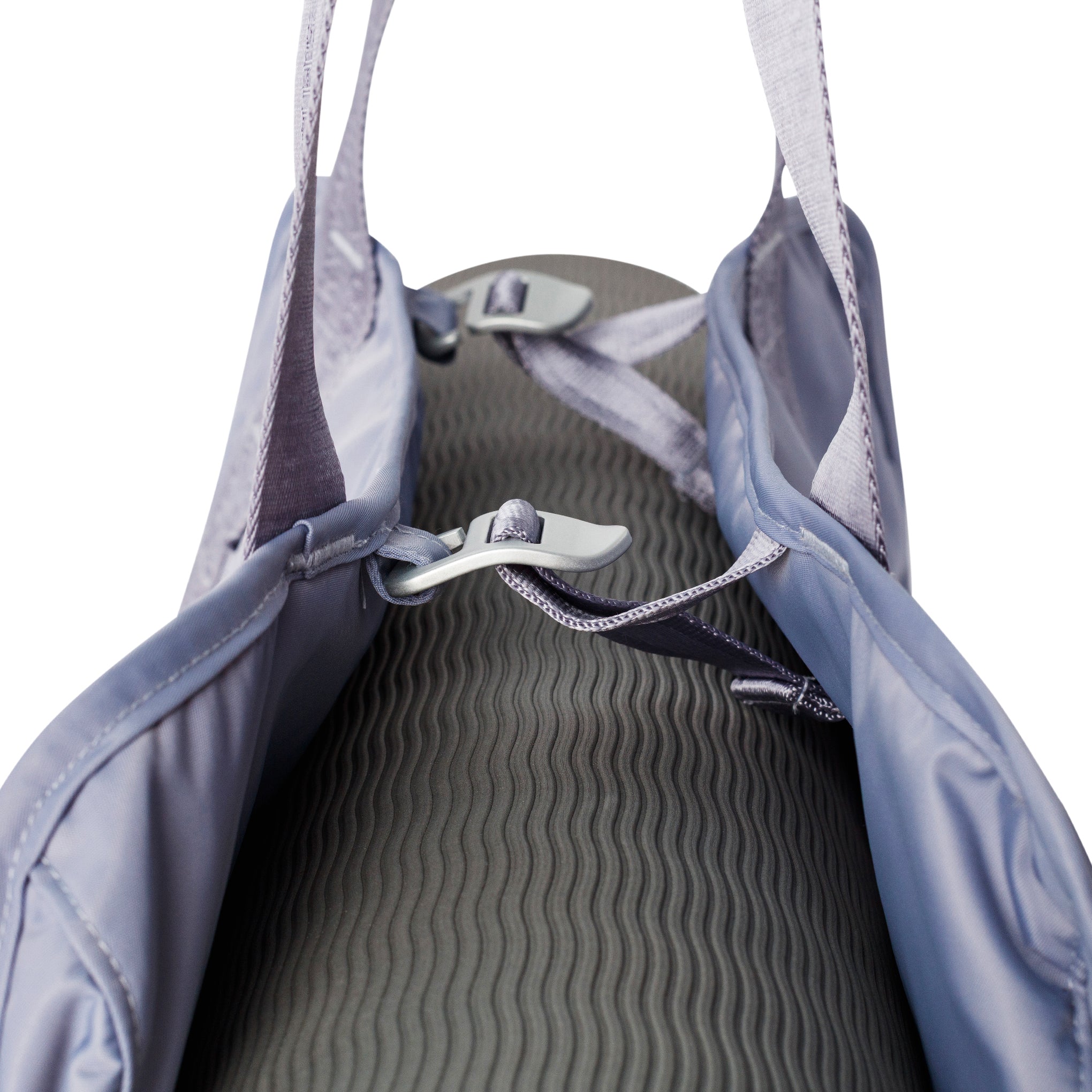 Purple lilac yoga tote bag for women with spacious interior compartments #lilac