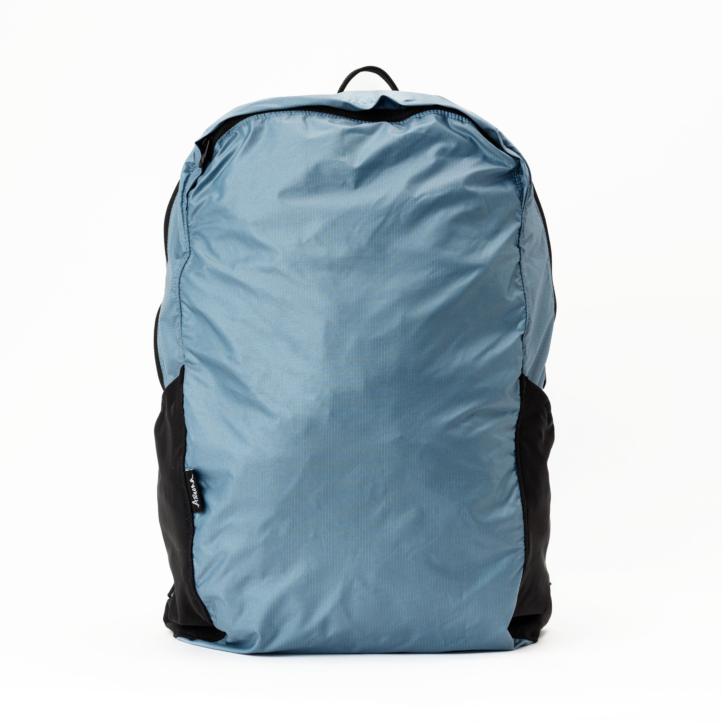 swathi backpack packable ultra thin mesh fabric ripstop blue #stone_blue