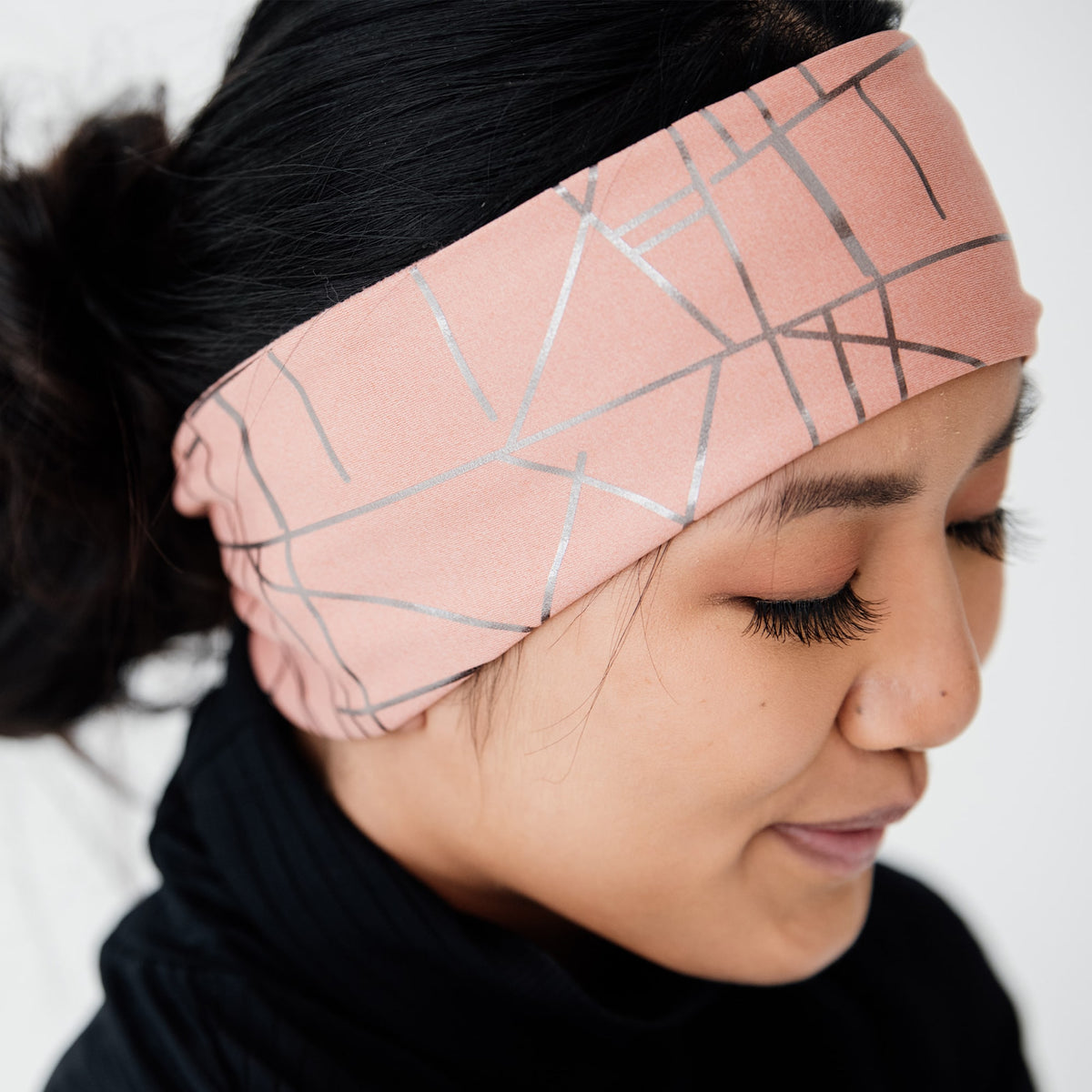 Chaya Headband Women’s Winter Running Ear Warmer Headband Reflective, DoubleLayered