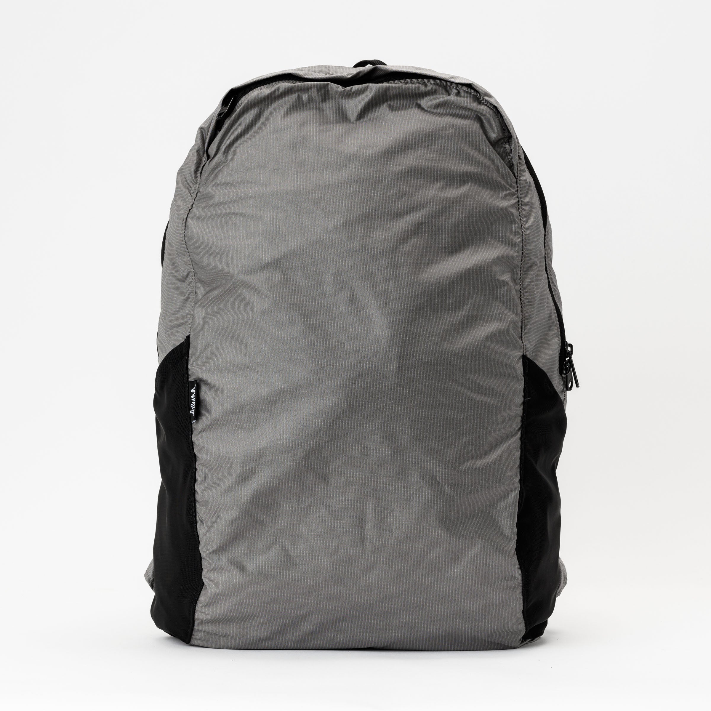 swathi backpack packable ultra thin mesh fabric ripstop gray #gray