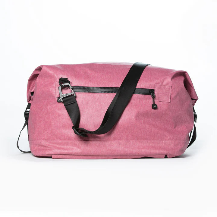 roll top bag duffel backpack water repellent pink red maroon #maroon