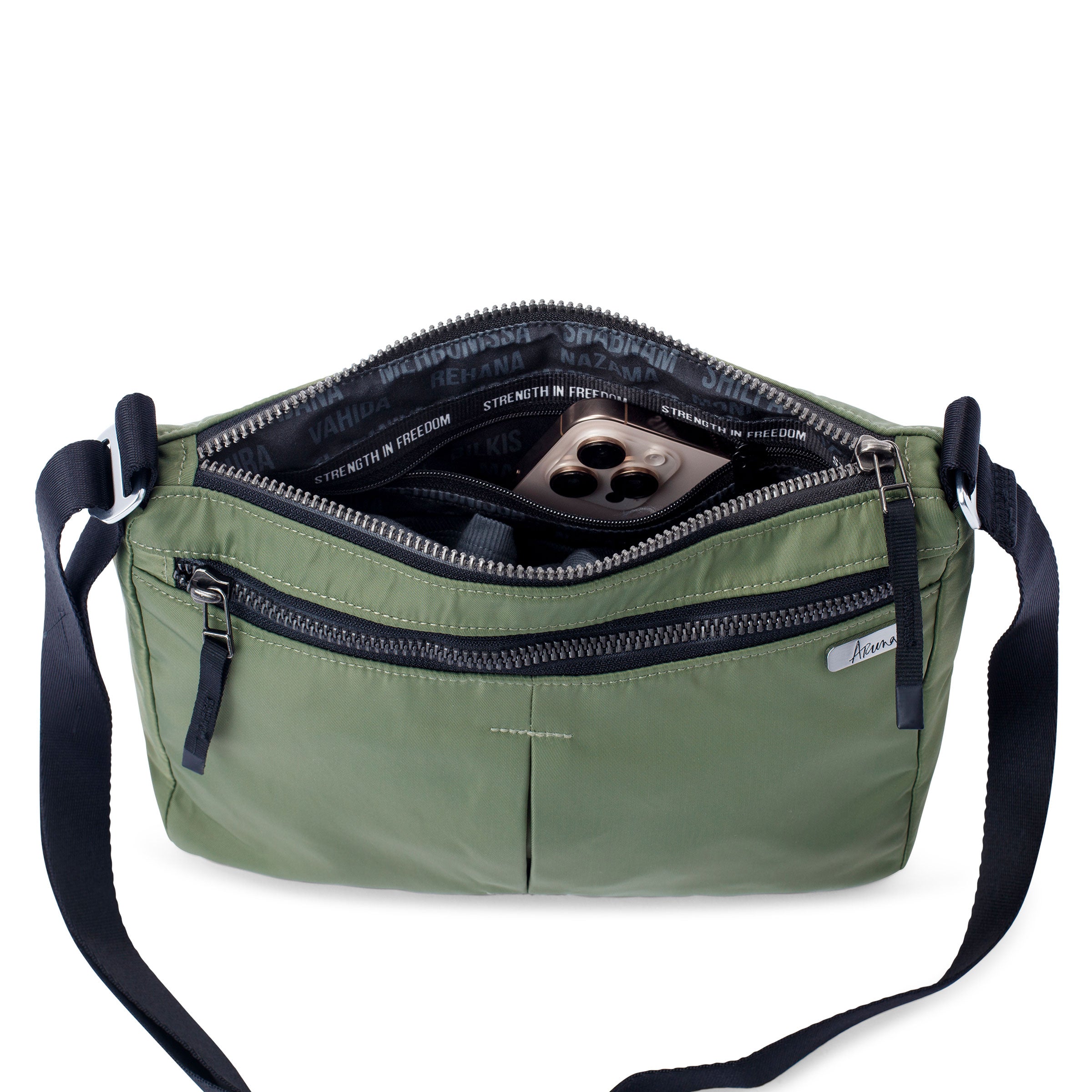 lightweight crossbody bag #olive