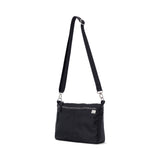 shree crossbody - adjustable strap hands‑free travel bag #black