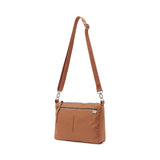 shree crossbody - hands‑free crossbody bag for errands and travel #camel