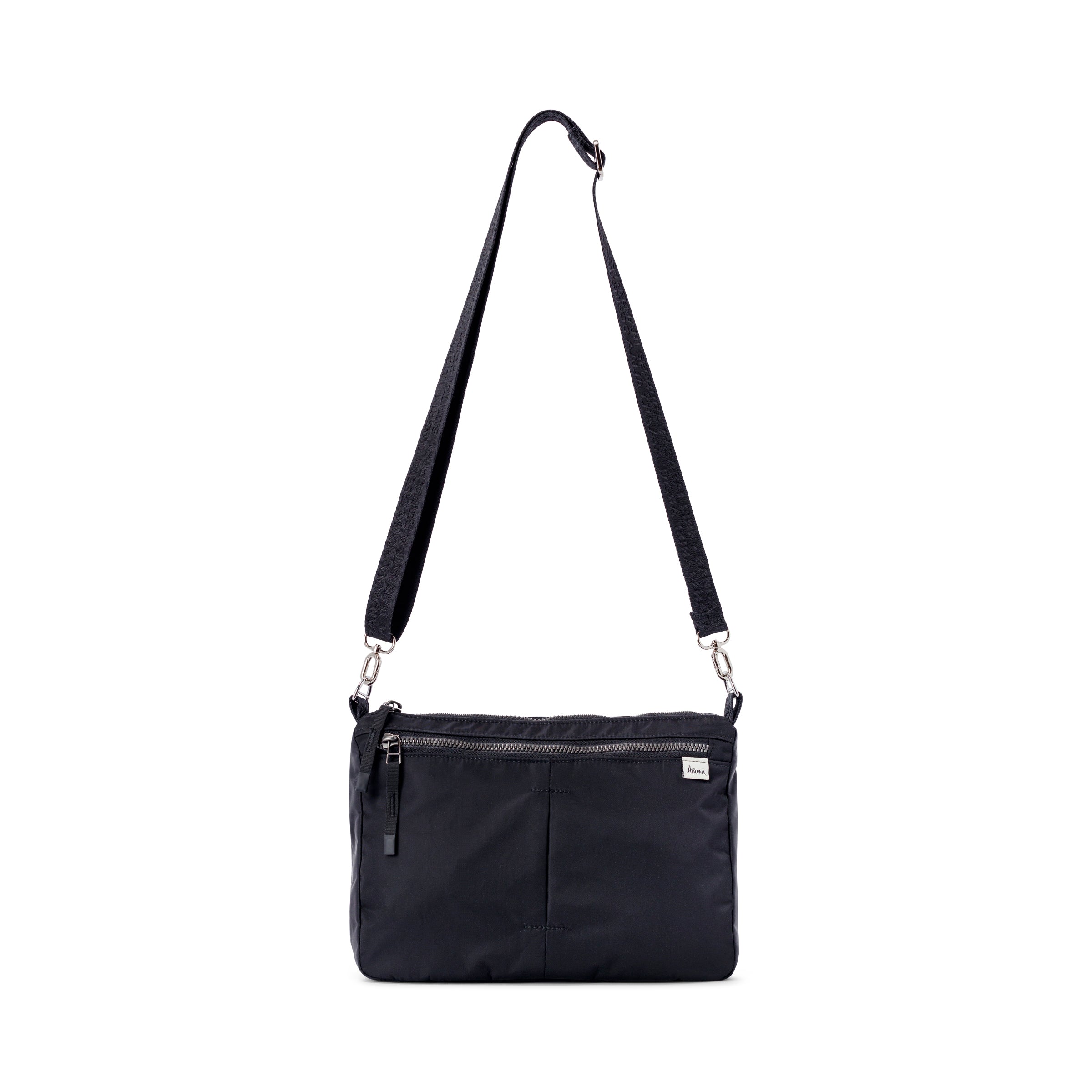 shree crossbody - water‑repellent crossbody bag for women #black