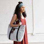 Women Yoga Tote Holder Bag Light Gray #light_gray