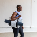 Women Yoga Tote Holder Bag Light Gray #light_gray