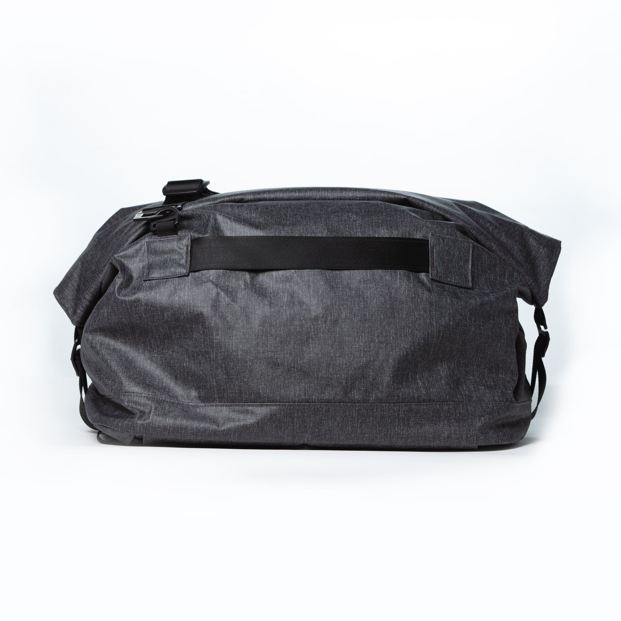 roll top bag duffel backpack water repellent  #charcoal