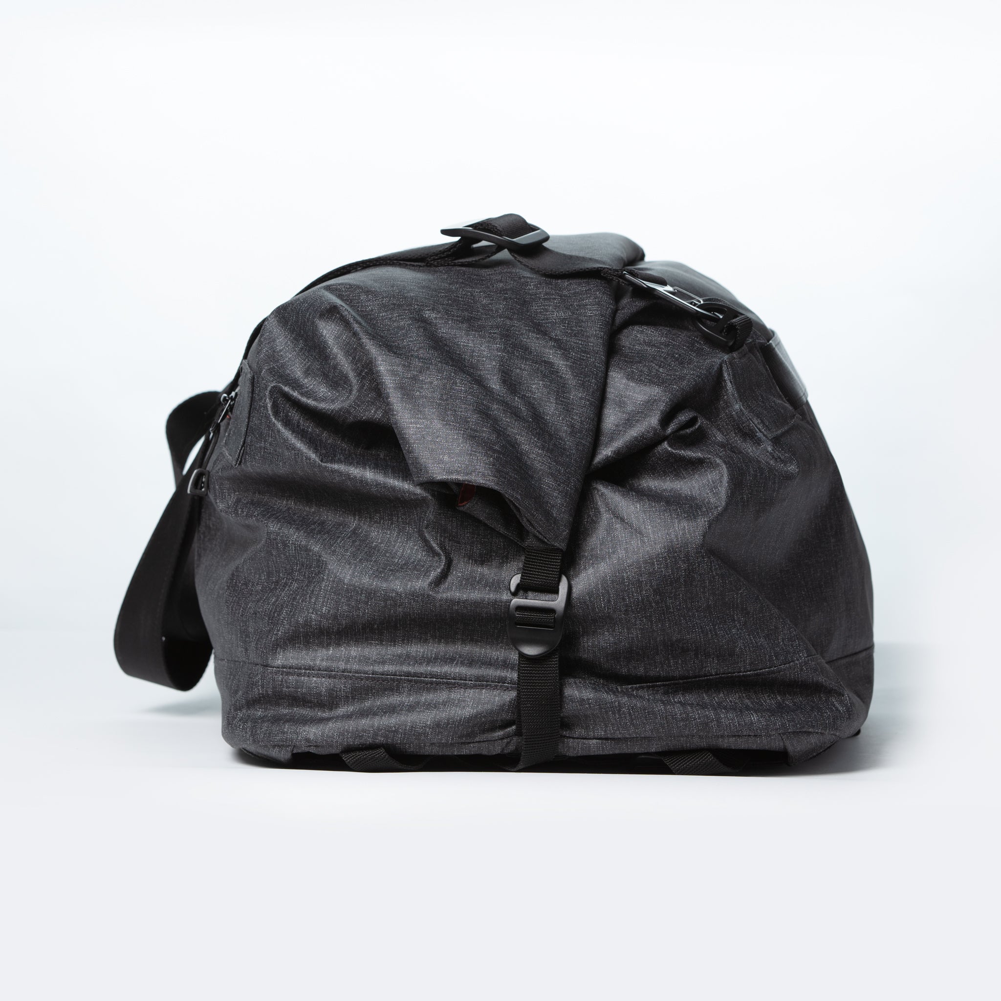 roll top bag duffel backpack water repellent charcoal dark gray #charcoal