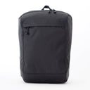 men large backpack bag water-repellent recycled fabric laptop matte black #matte_black