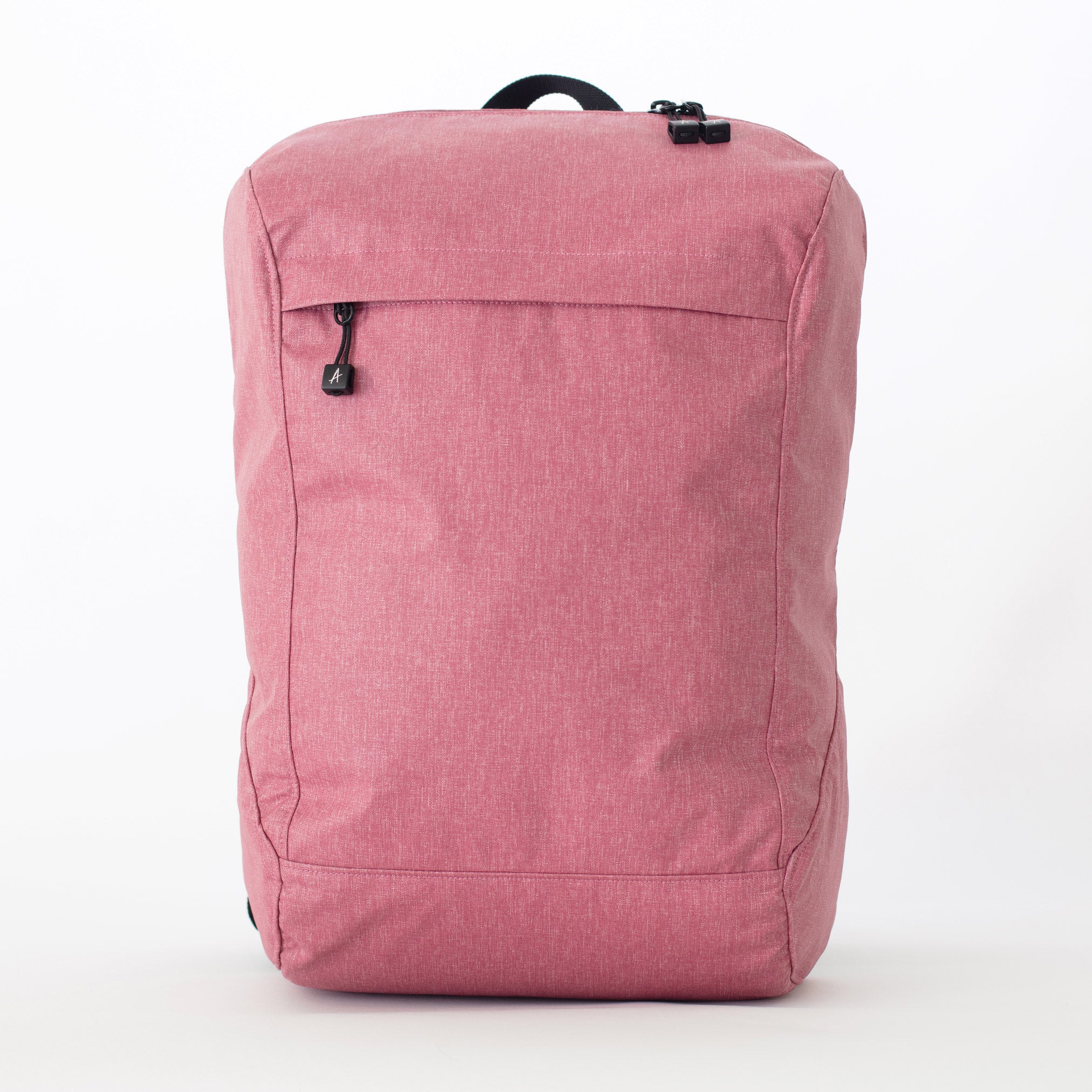 large backpack bag water-repellent recycled fabric laptop red maroon #maroon
