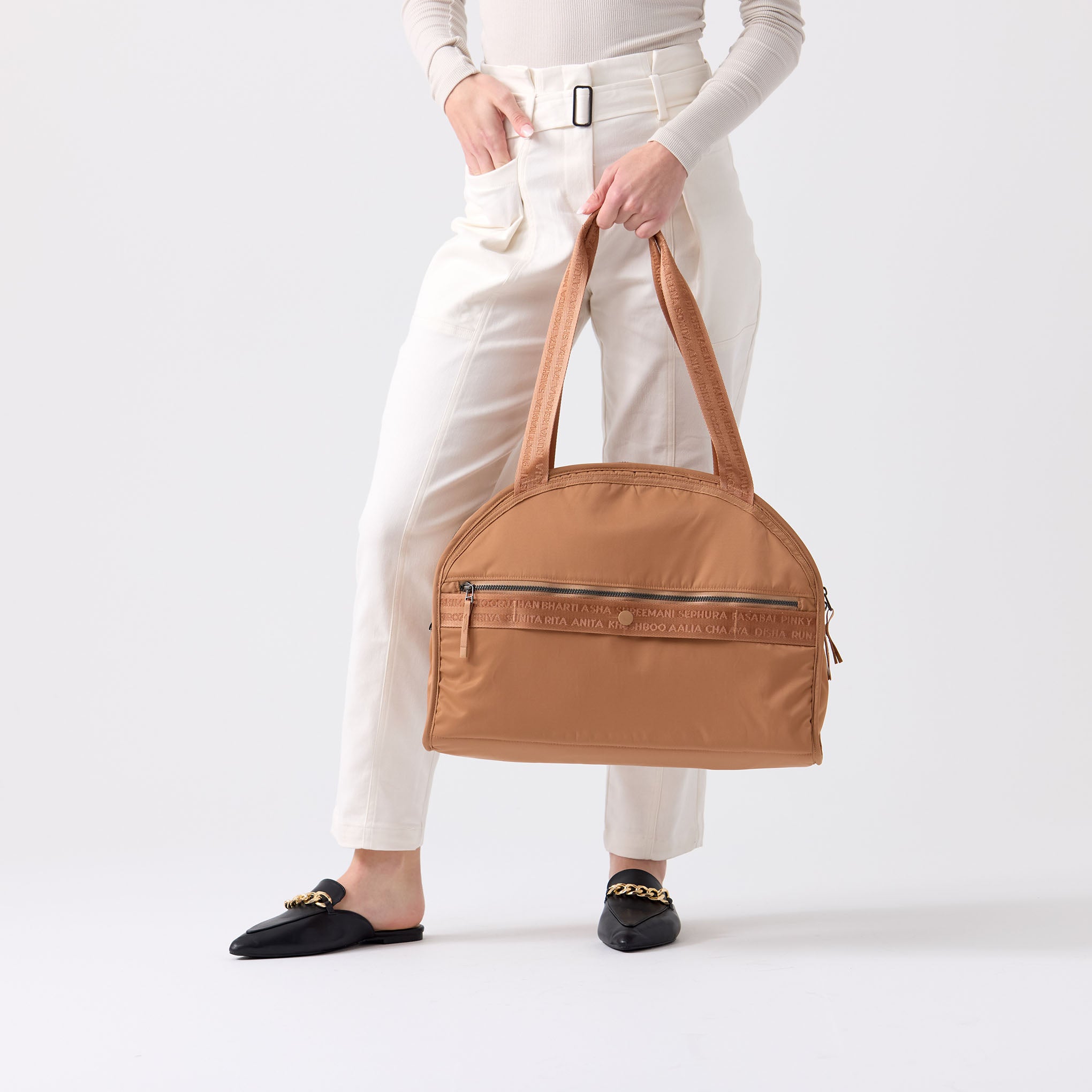 Ashley Tote Bag Camel #camel