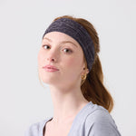 Rita Non Slip Cloth Comfort Soft Workout Women Headbands Black Indian Print #black_indian_print