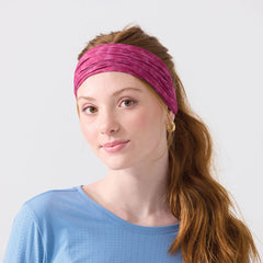 Rita Non Slip Cloth Comfort Soft Workout Women Headbands Burgundy Pebbles #burgundy_pebbles