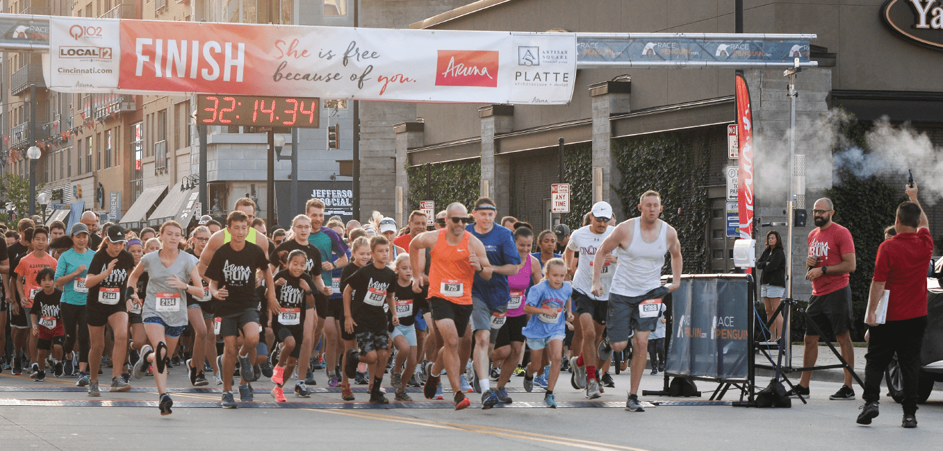 aruna cincinnati race