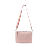 women’s travel crossbody with adjustable strap #blush