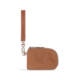 Mona Wristlet camel washable nylon wristlet wallet for women #camel