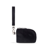 Mona Wristlet black Fair Trade handcrafted wristlet bag #black
