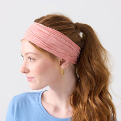 Rita Non Slip Cloth Comfort Soft Workout Women Headbands Mauve Mehendi #mauve_mehendi