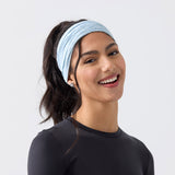 Rita Non Slip Cloth Comfort Soft Workout Women Headbands Dark Mint Arrows #mint_arrows