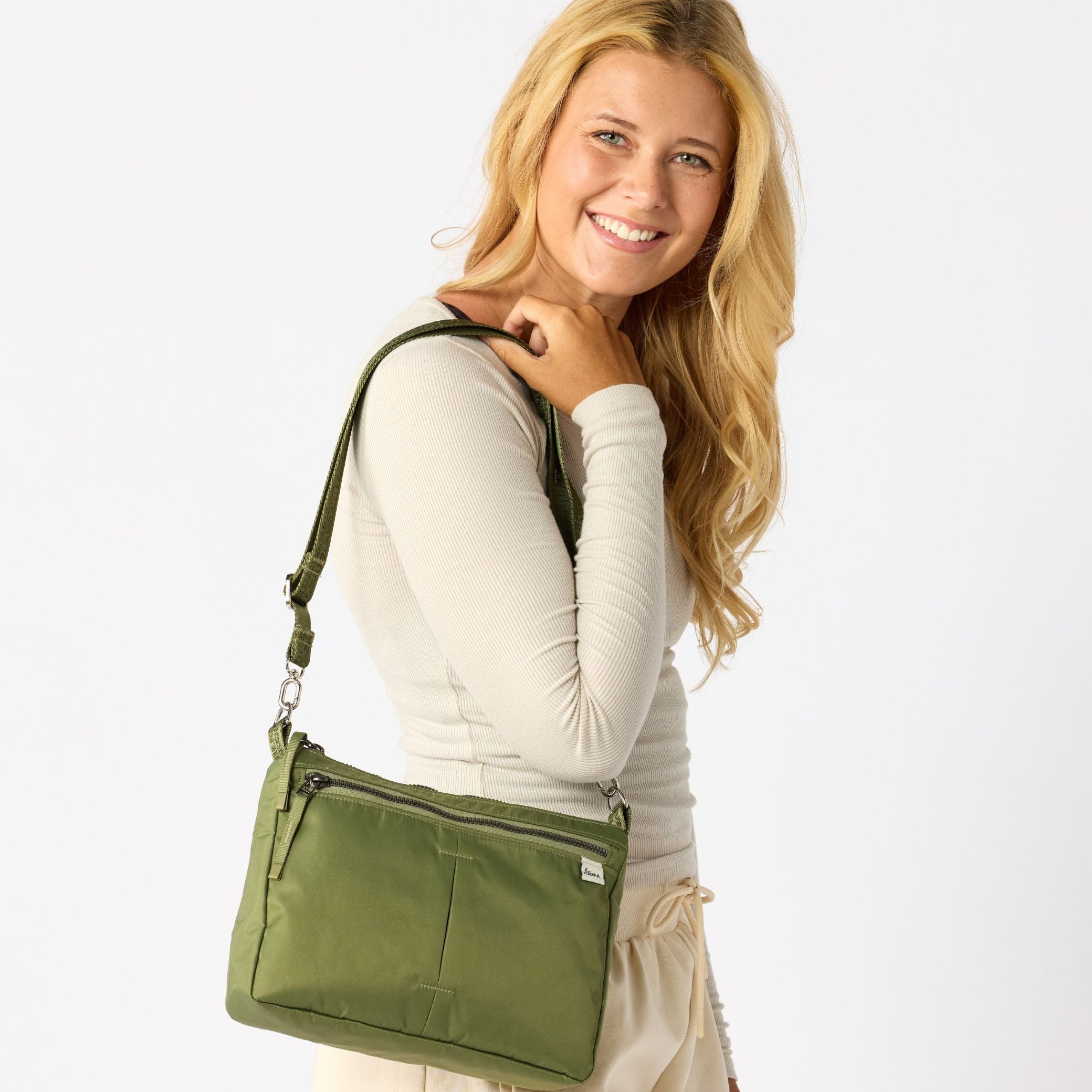 Shree Crossbody Bag DTM Aruna Olive Green #olive
