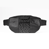 black fanny pack bag for women with cincy hats logo back  #black