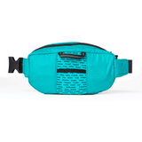 Recycled polyester belt bag for travel #teal