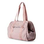 premium yoga mat carrier with exterior stretch pocket, blush pink #blush
