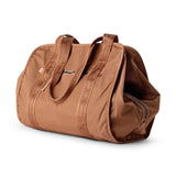 Neutral camel yoga tote bag for women with versatile everyday style #camel