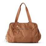 Neutral camel yoga tote bag for women with versatile everyday style #camel