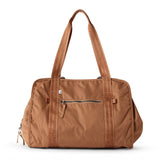Neutral camel yoga tote bag for women with versatile everyday style #camel