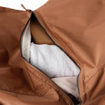 Neutral camel yoga tote bag for women with versatile everyday style #camel