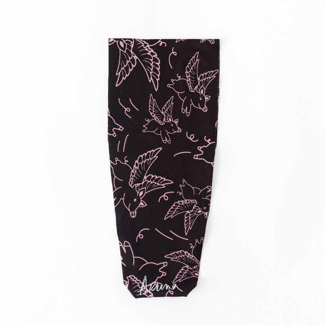 Black Pig Cincinnati Running Headbands Flying Pig 5K Marathon #black_pig_print