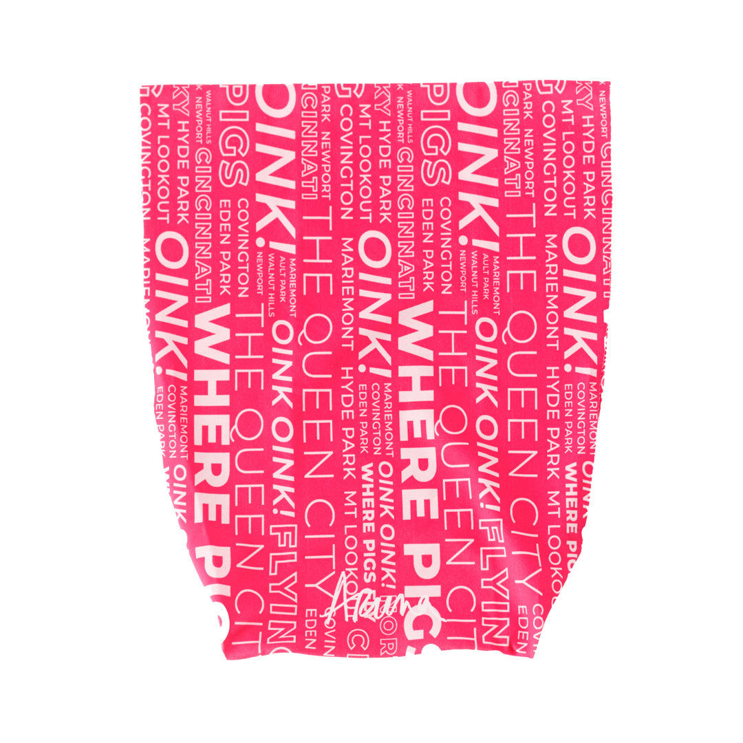Pink Pig Cincinnati Running Headbands Flying Pig 5K Marathon #pink_oink