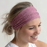 Rita Non Slip Cloth Comfort Soft Workout Women Headbands Dusty Rose Arrows #dusty_rose_arrows