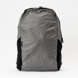 swathi backpack packable ultra thin mesh fabric ripstop gray #gray
