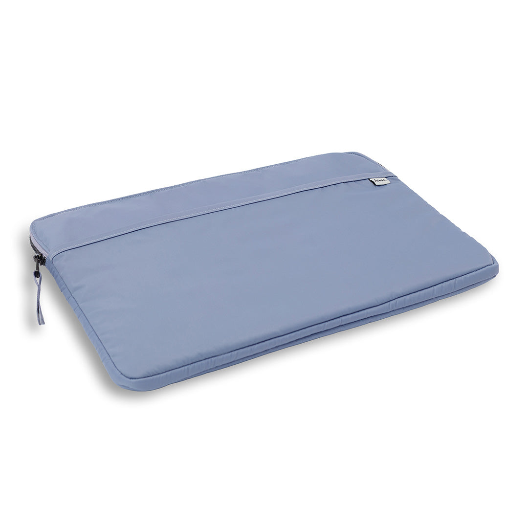 laptop sleeve nylon padded blue lilac #lilac