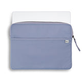 laptop sleeve nylon padded blue lilac #lilac