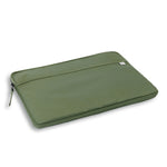 laptop sleeve nylon padded olive green flat  laptop #olive