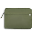 laptop sleeve nylon padded olive green front #olive