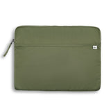 laptop sleeve nylon padded olive green front #olive