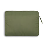 laptop sleeve nylon padded olive green back  laptop #olive