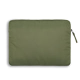 laptop sleeve nylon padded olive green back  laptop #olive