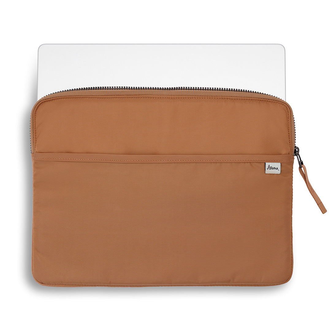 laptop sleeve nylon padded pick brown camel #camel