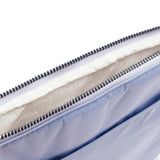 laptop sleeve nylon padded blue lilac #lilac