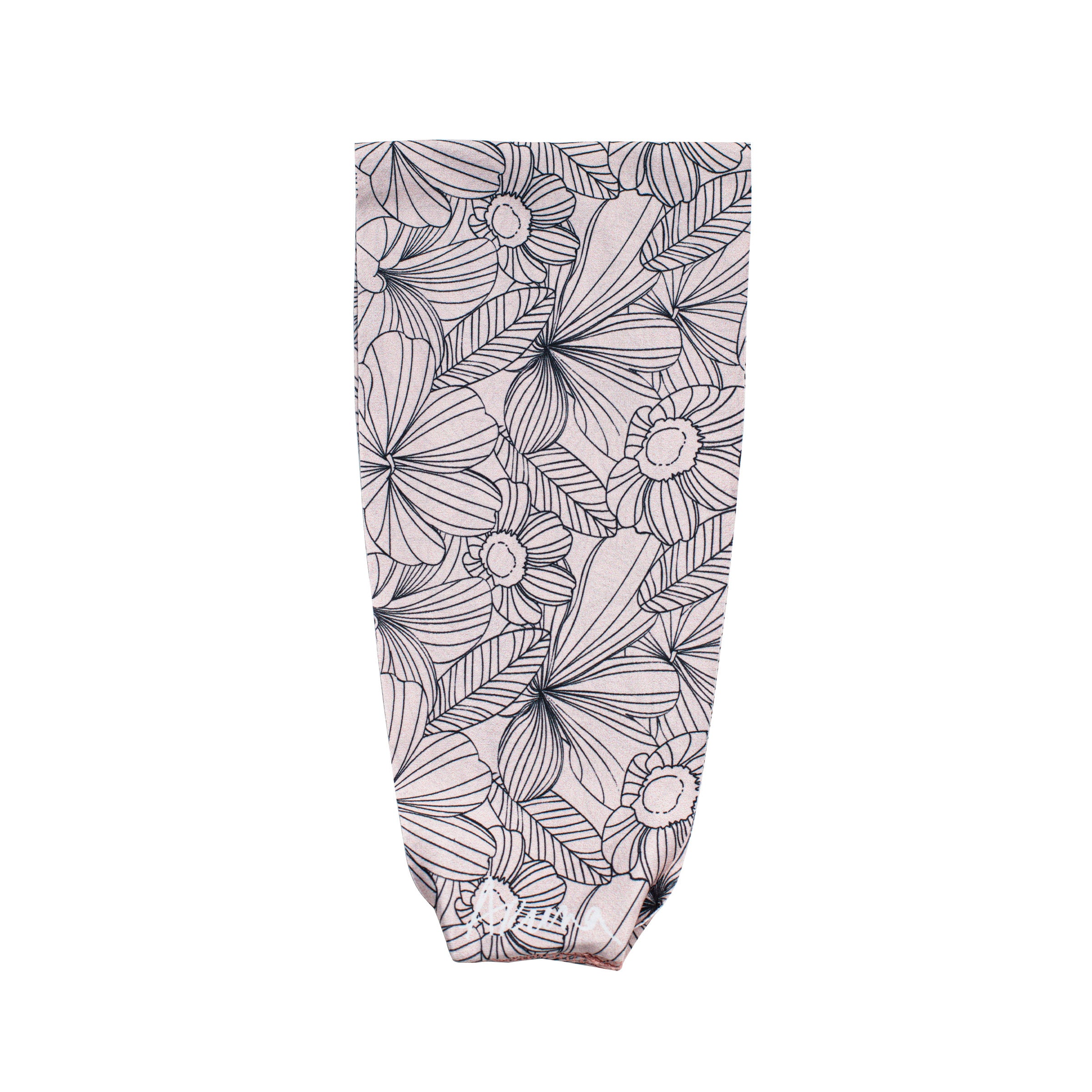 Non Slip Cloth Comfort Soft Workout Women Headbands 4 Inch One Size Pink Floral #pink_floral