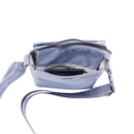 Pooja Cassette Bag in water-resistant nylon with artisan-crafted strap #lilac