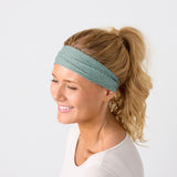 Reshma Non Slip Cloth Comfort Soft Workout Women Headbands Army Green Arrows #army_green_arrows